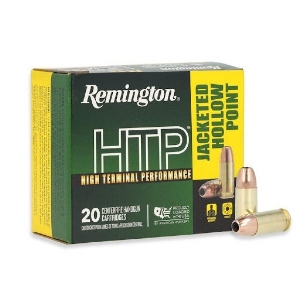 MUNICAO REMINGTON 9MM LUGER HTP 147GR C/20