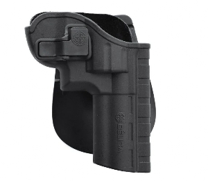 COLDRE BELICA REVOLVER I PADDLE DESTRO PRETO