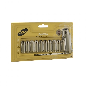 MUNICAO CBC 40 S&W EXPO 155GR GOLD HEX C/10