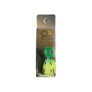 ISCA BOCARRA FROG 5.0CM 12GR VERDE/AMARELO