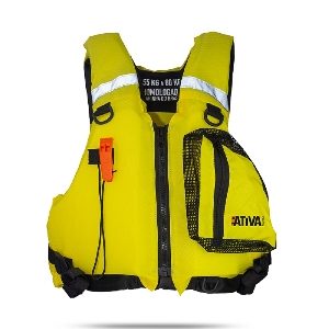 COLETE ATIVA CAIAQUE AMARELO 80-110KG