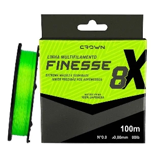 LINHA CROWN FINESSE 8X 0.12MM 100M