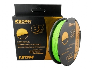 LINHA CROWN FINESSE 8X 0.20MM 150MT